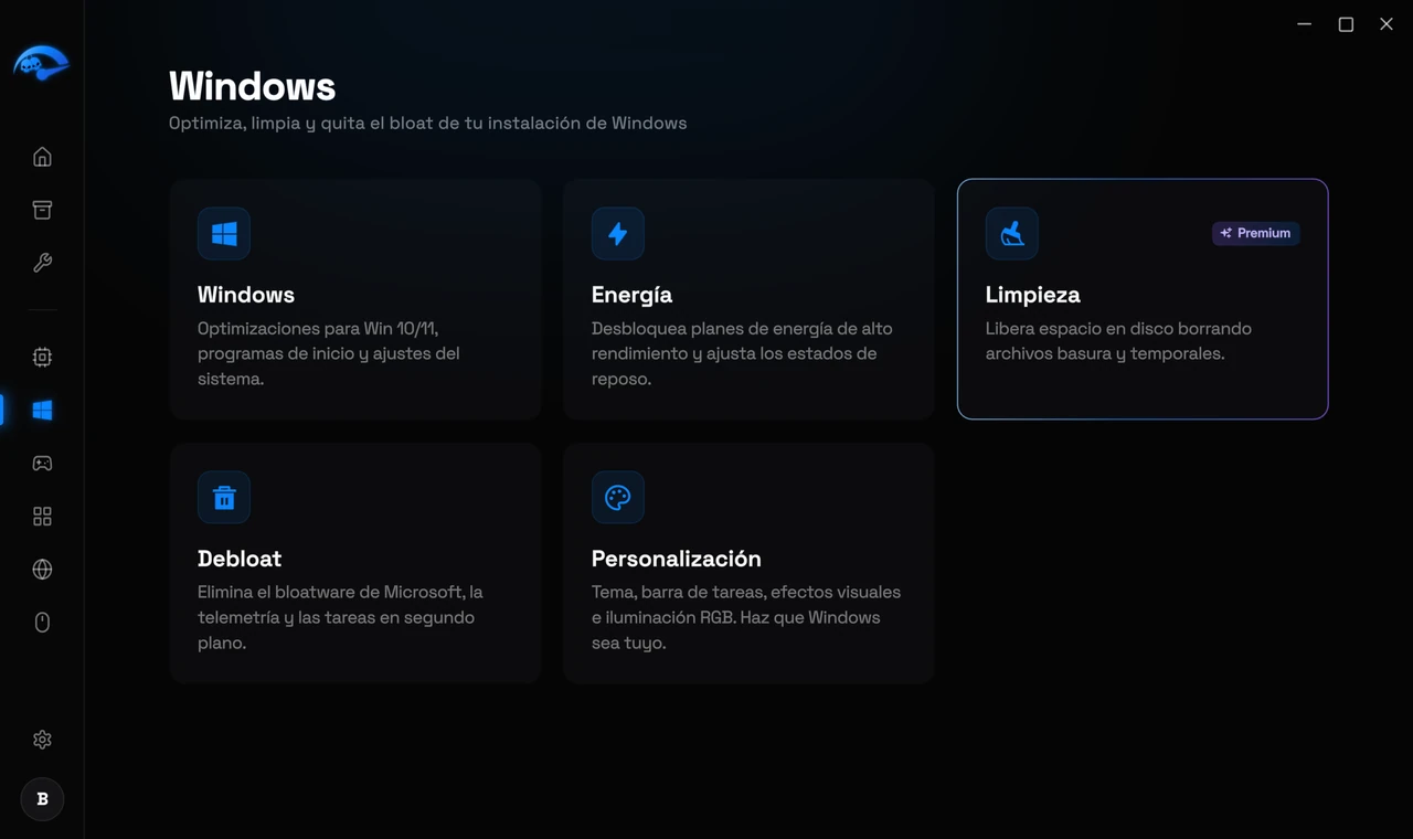 Captura de RIP Tweaks