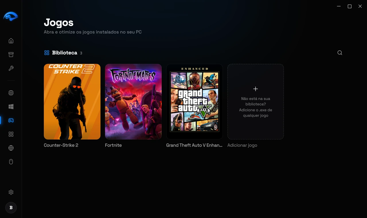Ajuste jogo a jogo