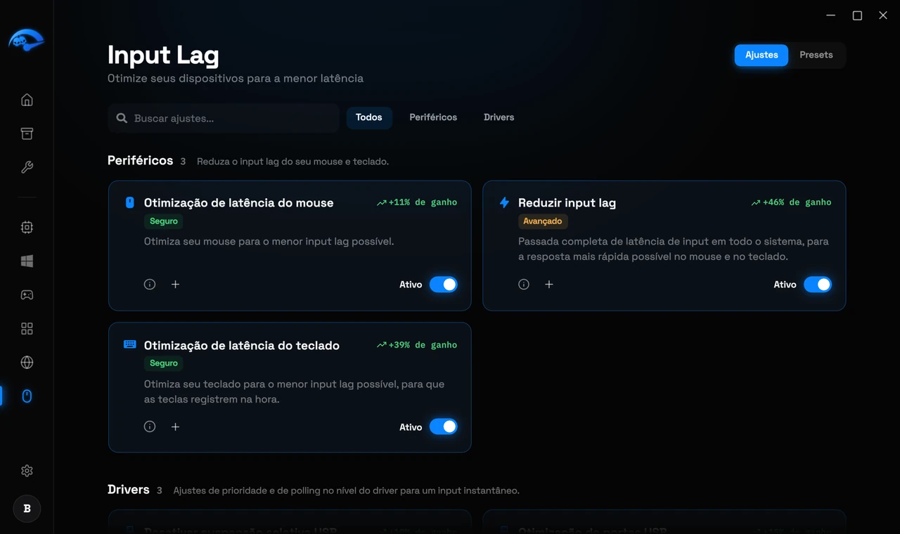 Captura de tela do RIP Tweaks