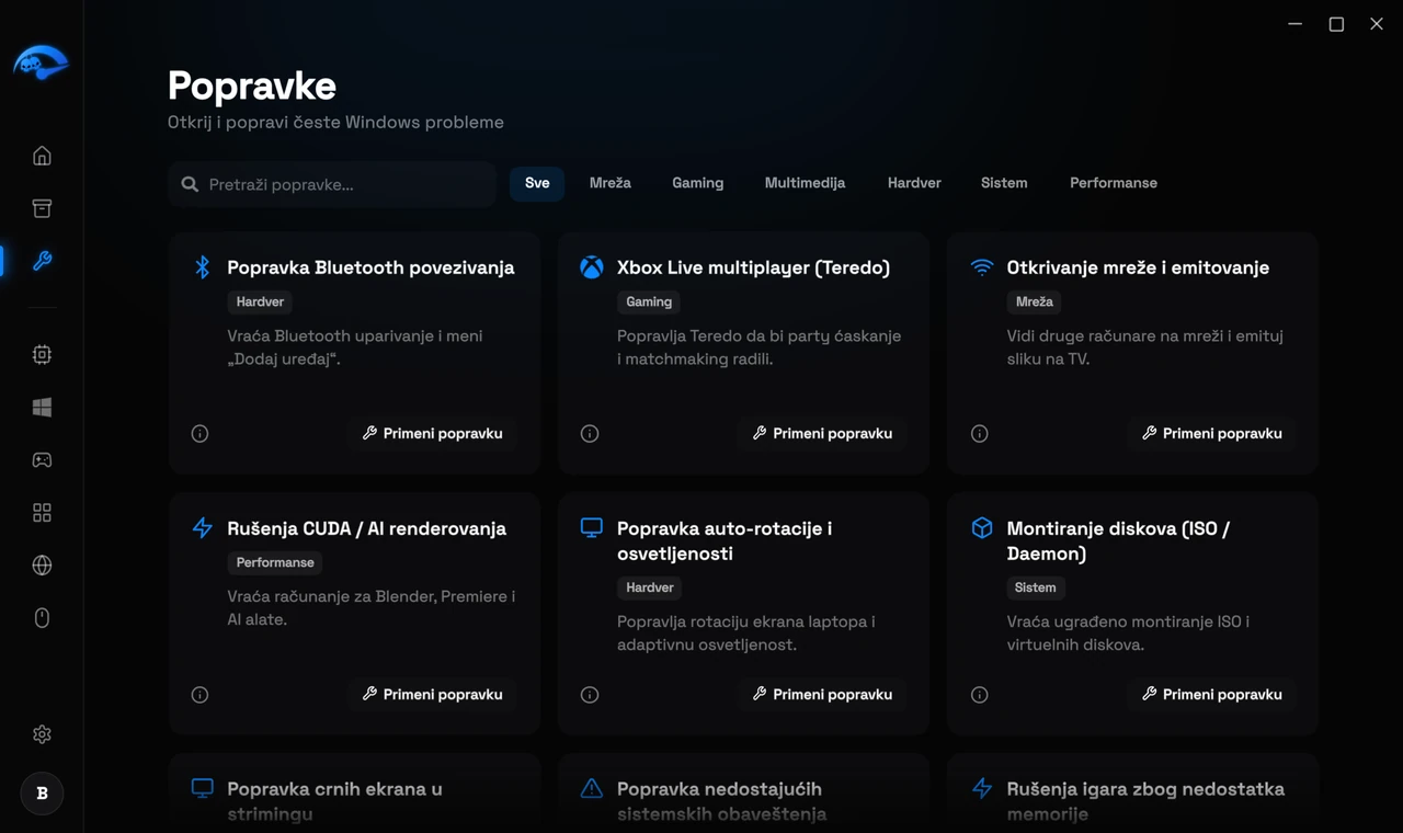 RIP Tweaks snimak ekrana
